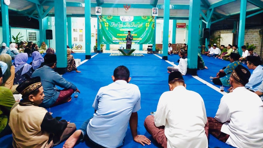 Pererat Tali Silaturrahmi, Pemdes Bendosari Gelar Halal Bihalal