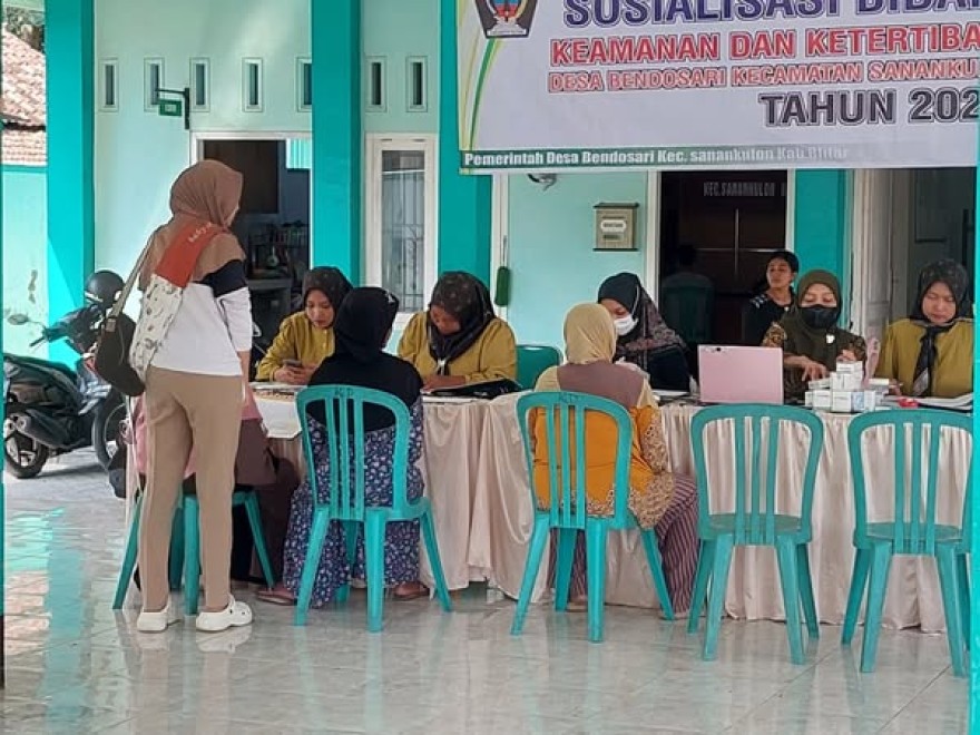 Kegiatan Posyandu ILP Desa Bendosari Berjalan Lancar