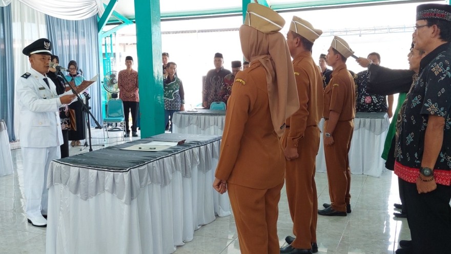 Pelantikan dan Pengambilan Sumpah Jabatan Perangkat Desa Bendosari